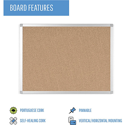 Bi-silque Ayda Cork Bulletin Board (BVCCA03409214)