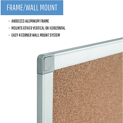 Bi-silque Ayda Cork Bulletin Board (BVCCA05409214)