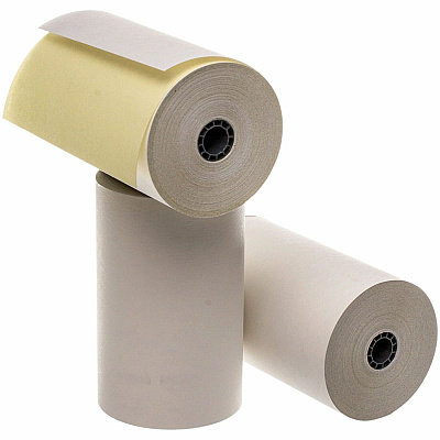 Iconex 3-1/4" 2-ply Carbonless Paper Roll (ICX90770452)