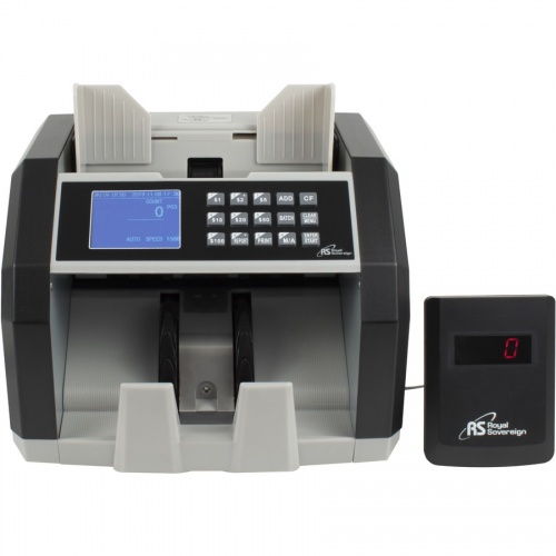 Royal Sovereign High Speed Currency Counter with Value Counting & Counterfeit Detection (RBC-ED250)