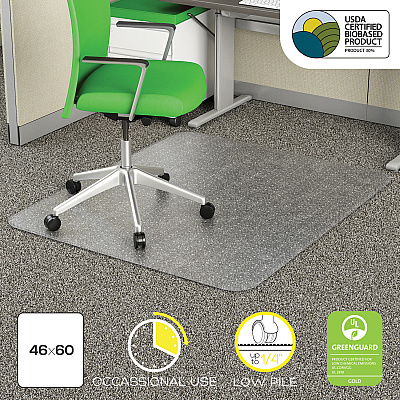 deflecto EconoMat Chair Mat (DEFCM11443FPB)