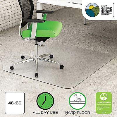 deflecto Earth Source Hard Floor Mat (DEFCM2E442FPB)