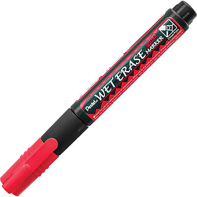 Pentel PROGear Wet-Erase Liquid Chalk Marker (PENSMW26PGPC4M1)