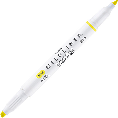 Zebra Mildliner Double-ended Assorted Highlighter Set 15PK (ZEB78115)