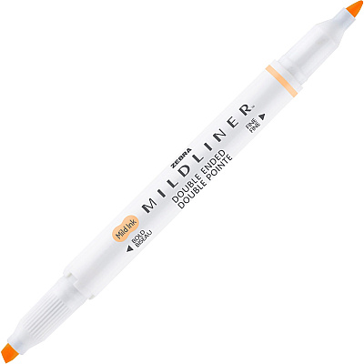 Zebra Mildliner Double-ended Assorted Highlighter Set 15PK (ZEB78115)