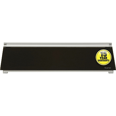 Quartet Glass Dry-Erase Desktop Computer Pad (QRTGDP186B)