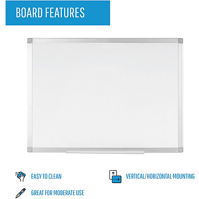 Bi-silque Ayda Melamine Dry Erase Board (BVCMA031539214)