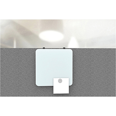 U Brands Square Magnetic Glass Dry Erase Board (UBR2343U0001)