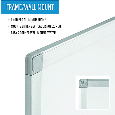Bi-silque Ayda Steel Dry Erase Board (BVCMA03759214)
