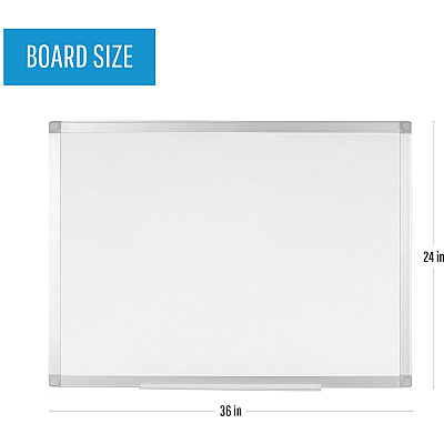 Bi-silque Ayda Porcelain Dry Erase Board (BVCCR06999214)