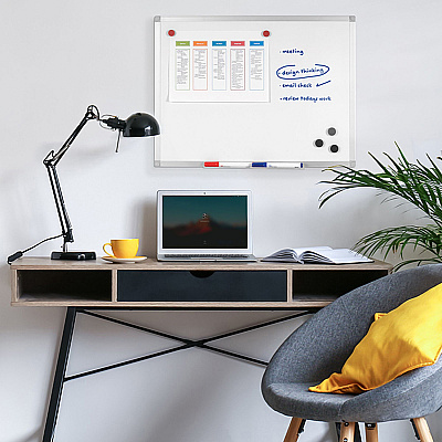 Bi-silque Ayda Porcelain Dry Erase Board (BVCCR06999214)