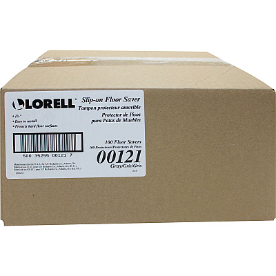 Lorell 1-3/8" Round Leg Slip-on Floor Savers (LLR00121)