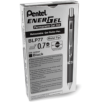 EnerGel Retractable Gel Roller Pen (PENBLP77A)