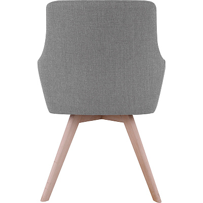 Lorell Mid-century Modern Flannel Guest Chair (LLR68560)