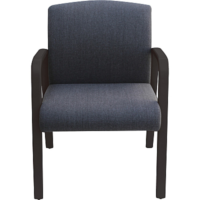 Lorell Flannel-Upholstered Guest Chair (LLR68559)