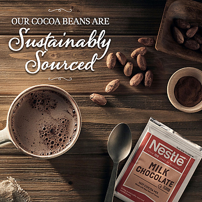 Nestle Milk Chocolate Single-Serve Hot Chocolate Packets (NES26791)