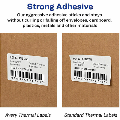 Avery Direct Thermal Roll Labels (AVE04183)