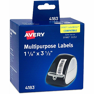 Avery Direct Thermal Roll Labels (AVE04183)