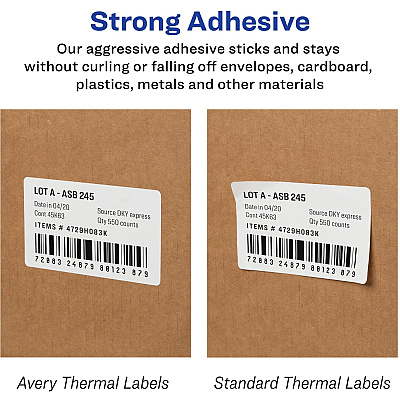 Avery Direct Thermal Roll Labels (AVE04182)