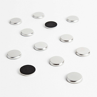 U Brands High Energy Brushed Metal Magnets (UBR2911U0012)