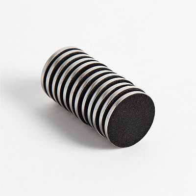 U Brands High Energy Brushed Metal Magnets (UBR2911U0012)