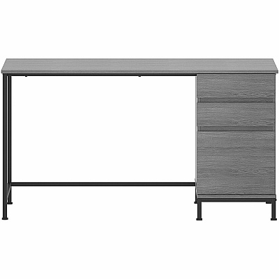 Lorell SOHO Desk with Side Drawers (LLR97616)