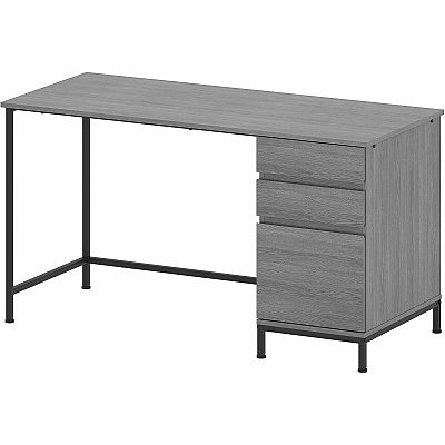 Lorell SOHO Desk with Side Drawers (LLR97616)