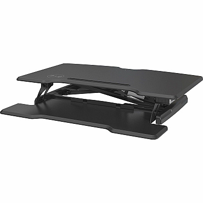 Lorell Electric Desk Riser with Wireless Device Charging (LLR99530)