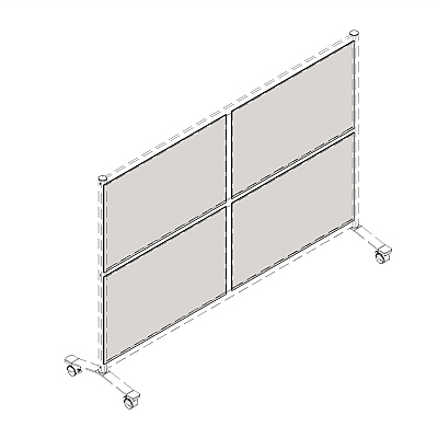 Lorell Adaptable Panel Divider (LLR90278)