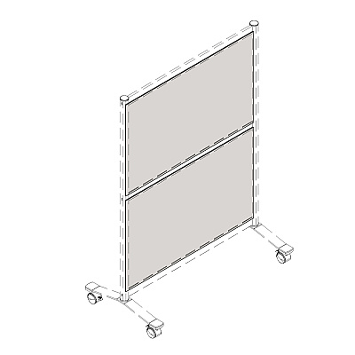 Lorell Adaptable Panel Divider (LLR90278)