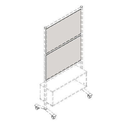 Lorell Adaptable Panel Divider (LLR90278)