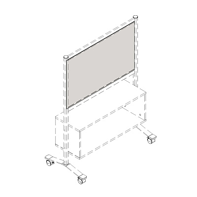 Lorell Adaptable Panel Divider (LLR90278)