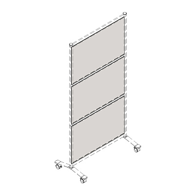 Lorell Adaptable Panel Divider (LLR90277)