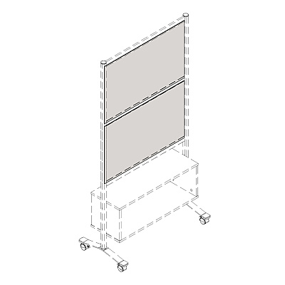 Lorell Adaptable Panel Divider (LLR90276)