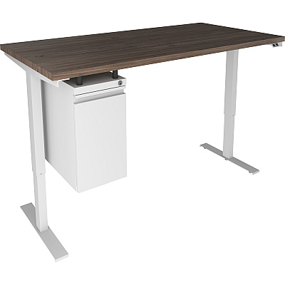 Lorell Slim Hanging Tower File Cabinet with Concealed Drawer (LLR00046)