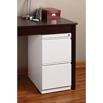 Lorell 20" File/File Mobile File Cabinet with Full-Width Pull (LLR00050)