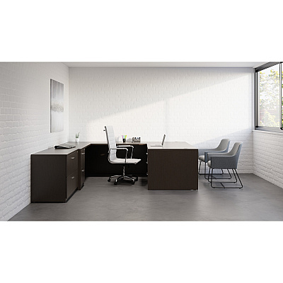 Lorell Essentials Series File/File Fixed File Cabinet (LLR18221)