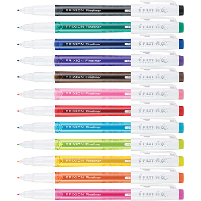 FriXion Fineliner Erasable Marker Pens (PIL11452)