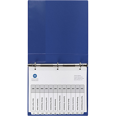 Avery Monthly Tab Table of Contents Dividers (AVE11826)