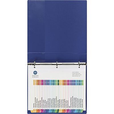 Avery Ready Index 31 Tab Dividers, Customizable TOC, 6 Sets (AVE11831)