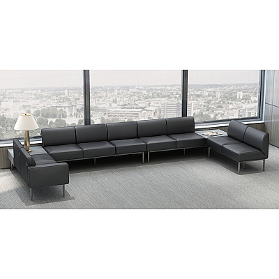 Lorell Contemporary ReceptionCollection Adjustable Metal Base (LLR86933)