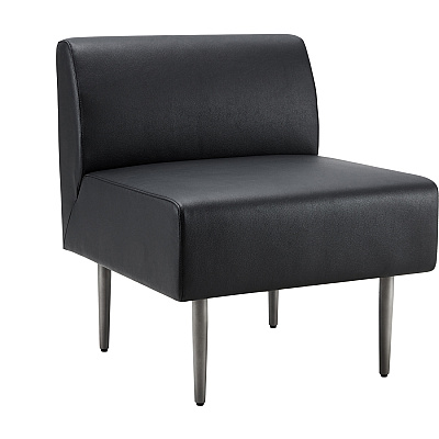 Lorell Contemporary Reception Collection Single Seat Sofa (LLR86929)