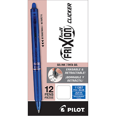 FriXion Ball Clicker 1.0mm Retract Gel Pen (PIL11387)