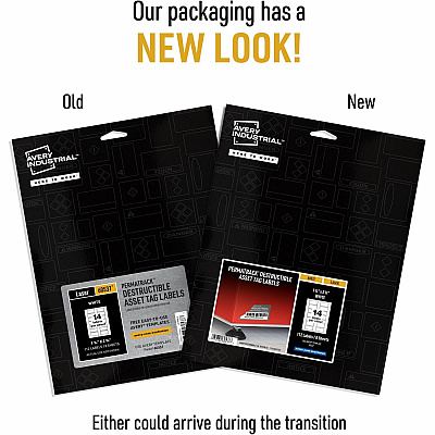 Avery PermaTrack Destructible Asset Tag Labels (AVE60537)