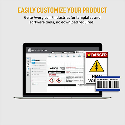 Avery PermaTrack Asset Tag Label (AVE61523)