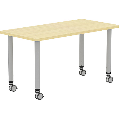 Lorell Attune Height-adjustable Multipurpose Rectangular Table (LLR69582)