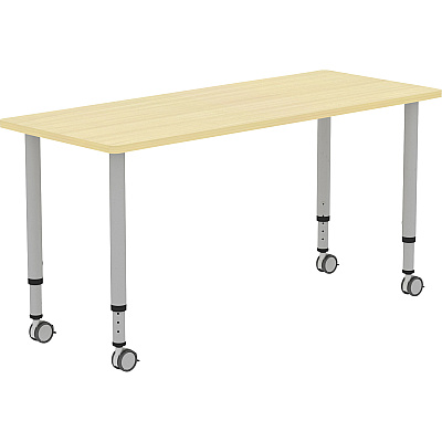 Lorell Attune Height-adjustable Multipurpose Rectangular Table (LLR69580)