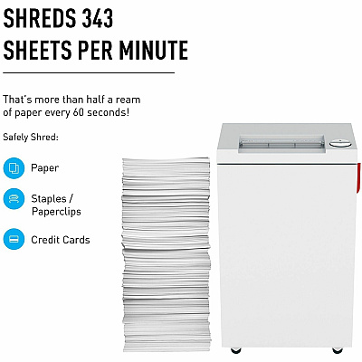 Ideal IDEDSH0069H Cross-Cut Paper Shredder