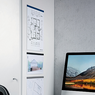 Durable Magnetic Strip Hanging Rail (DBL470601)