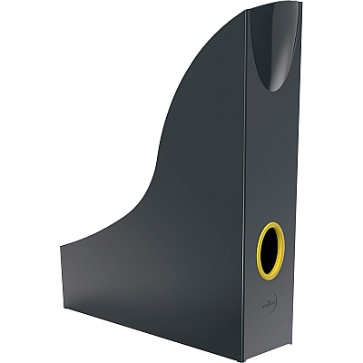 Durable VARICOLOR Magazine Rack Set, Gray/Multicolor - 5 pack (DBL770657)